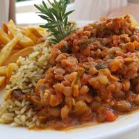 Lentils. at Polis Herb Garden in Paphos