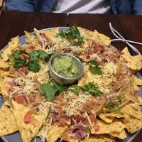Nachos - huge! at Vegan Junkies in Lisbon