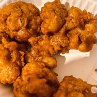 Cauliflower wings at Vegan Junkies in Lisbon