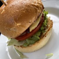 Cheeseburger  at Vegan Junkies in Lisbon