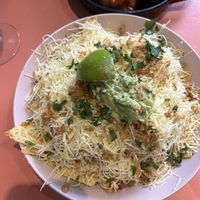 Loaded nachos  at Vegan Junkies in Lisbon