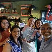 The friendly and helpful staff!  at Vegan Junkies in Lisbon
