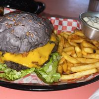 The Notorious Burger  at Vegan Junkies in Lisbon