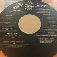 Drinks menu ❤️  at Vegan Junkies in Lisbon