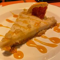 Coconut pie with agave at Vegan Junkies in Lisbon