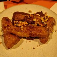 Baked Banana at Vegan Junkies in Lisbon