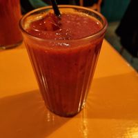 Drink of the day at Vegan Junkies in Lisbon