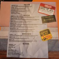 Speisekarte at Vegan Junkies in Lisbon