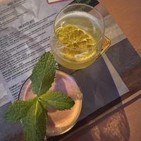 Beets by Dre and Gin and Juicee  at Vegan Junkies in Lisbon