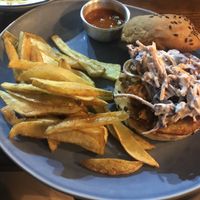 . at Vegan Junkies in Lisbon