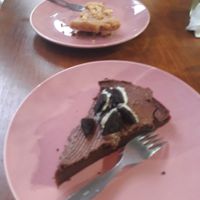 Cakes at Vegan Junkies in Lisbon