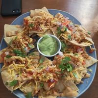 Nachos at Vegan Junkies in Lisbon