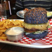 “Notorious Big” de Beyond burger at Vegan Junkies in Lisbon