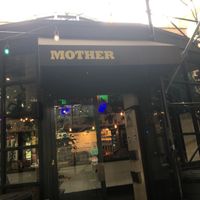 Awning--visible from insider Worldwide Plaza, not from the street. Note that it says "MOTHER" (not MTHR). at MTHR Vegan in New York City