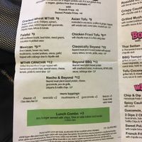 Burgers at MTHR Vegan in New York City