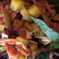 Side salad at MTHR Vegan in New York City