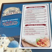 Menu 1 at Greek Pita in Bothell