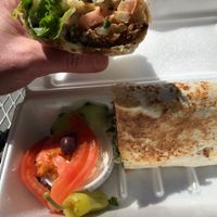 Super Vegetable sandwich  at Greek Pita in Bothell