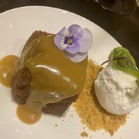 Sticky date pudding  at Yulli's in Surry Hills
