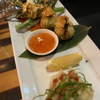 Dumplings   at Yulli's in Surry Hills