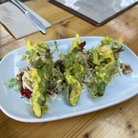 Zuchhini flowers  at Yulli's in Surry Hills