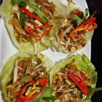 San choy bow at Yulli's in Surry Hills