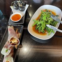 Moneybags, morning glory and Vietnamese pancakes   at Yulli's in Surry Hills