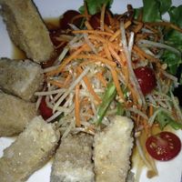 Salt and Pepper Tofu. at Yulli's in Surry Hills