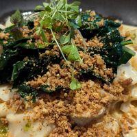 Cream cauliflower papperdelle -- really good! at Yulli's in Surry Hills