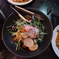 Mixed greens at Yulli's in Surry Hills