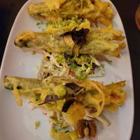 Zucchini Flowers at Yulli's in Surry Hills