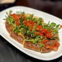 Artichoke calzonee  at Yulli's in Surry Hills