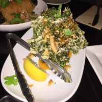 Korean fried broccolini  at Yulli's in Surry Hills