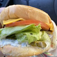 Nom nom at Burger Patch in Sacramento