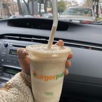 Root beer float at Burger Patch in Sacramento