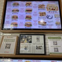 Digital Menu Close-Up (Vegan Junk Food Dreaming)  at Burger Patch in Sacramento