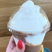 50/50 fun size shake (was free with app rewards for my first time)  at Burger Patch in Sacramento