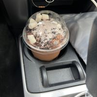 Winter shake with choco ice cream  at Burger Patch in Sacramento