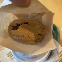 Salted chocolate chip cookie   at Burger Patch in Sacramento