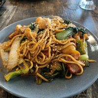 Chow Mein Noodle at West End Vegan Restaurant in West End