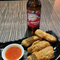 V. chicken wings  at West End Vegan Restaurant in West End