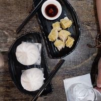 BBQ buns & Sim Dim at West End Vegan Restaurant in West End