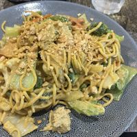 Satay noodles   at West End Vegan Restaurant in West End