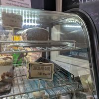 Vegan and gf cake option at The Lost ARC in Rhayader