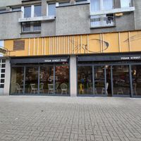 Outside at Mango Vegan Street Food - Zelazna in Warsaw