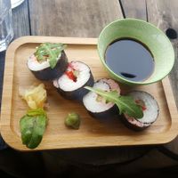 Vegan Sushi at Wildwood Café in Carlingford