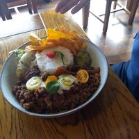 Chilli non carne at Wildwood Café in Carlingford