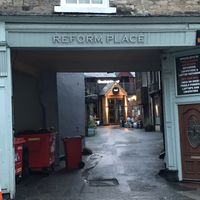 Through here  at Head of Steam in Durham