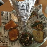 the waiter told us to take a pic 😝 at Verde Gourmet in Jerez