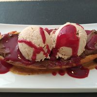 Dessert at Uh Mami in Zaragoza